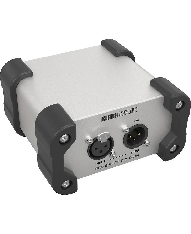 Klark Teknik Pro Splitter 2 Ds 20 Passive 1-In/2-Out Signal Splitter with Midas Transformer and Extended Dynamic Range