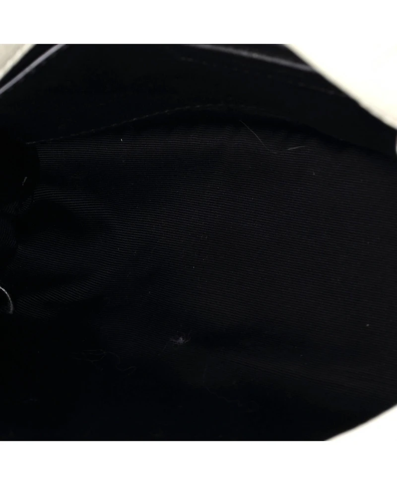 Pre-Owned Saint Laurent Baby Niki Chain Flap Bag Matelasse Chevron Leather