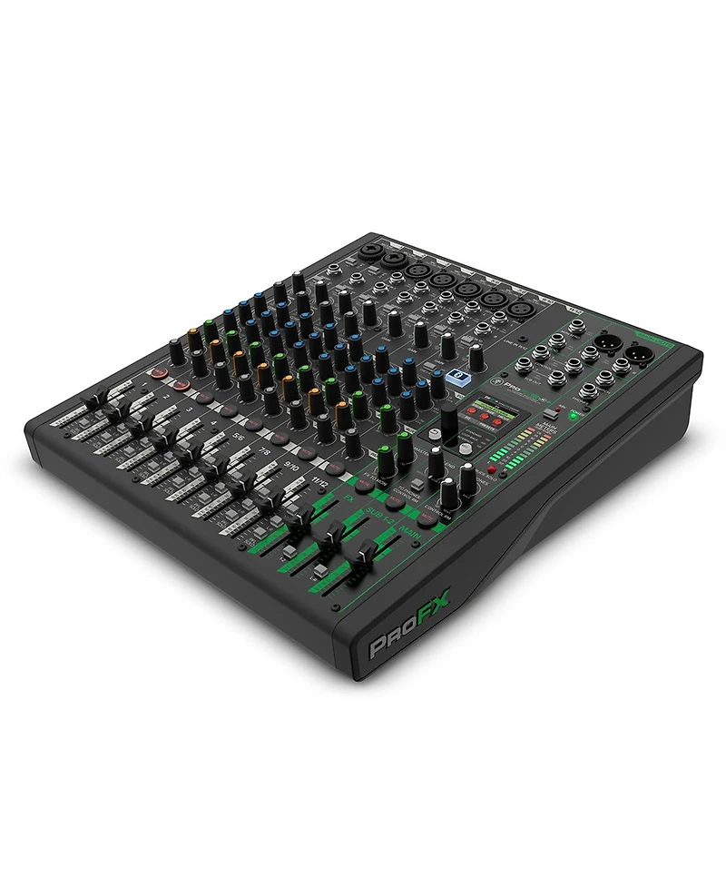 Mackie ProFX12v3+ 12-Channel Analog Mixer With Enhanced FX, Usb Recording Modes And Bluetooth