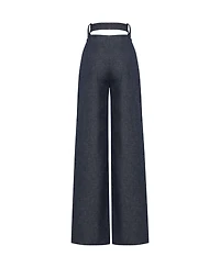 Jendue Women's High Frequencies Denim Jean - Waisted Dark Wash