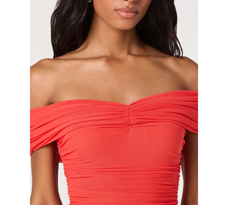 Astr the Label Women's Andreanna Off-The-Shoulder Maxi Dress