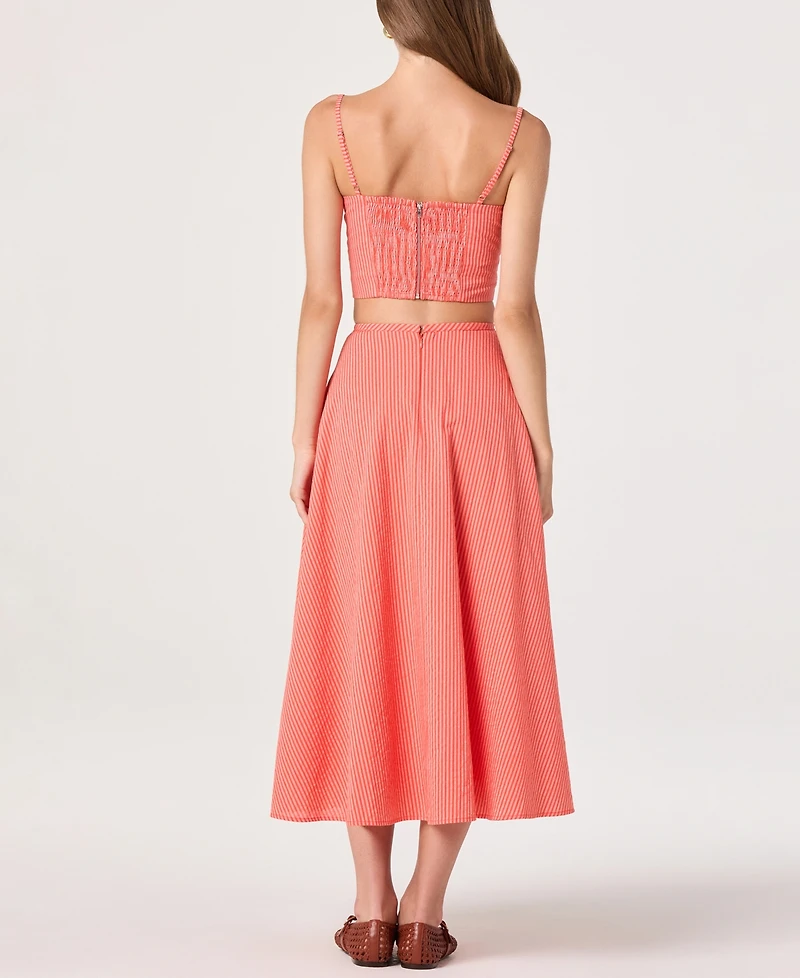 Astr the Label Women's Myria A-Line Maxi Skirt