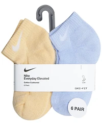 Nike Boys' and Girls' 4-7 Dri-fit Elevated Low Socks, 6-Pack
