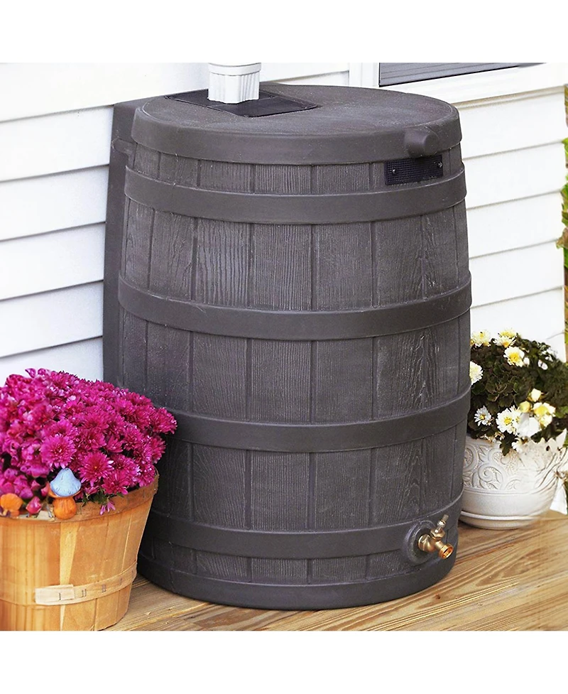 Good Ideas Rain Wizard 50 Gallon Rain Barrel Water Collector