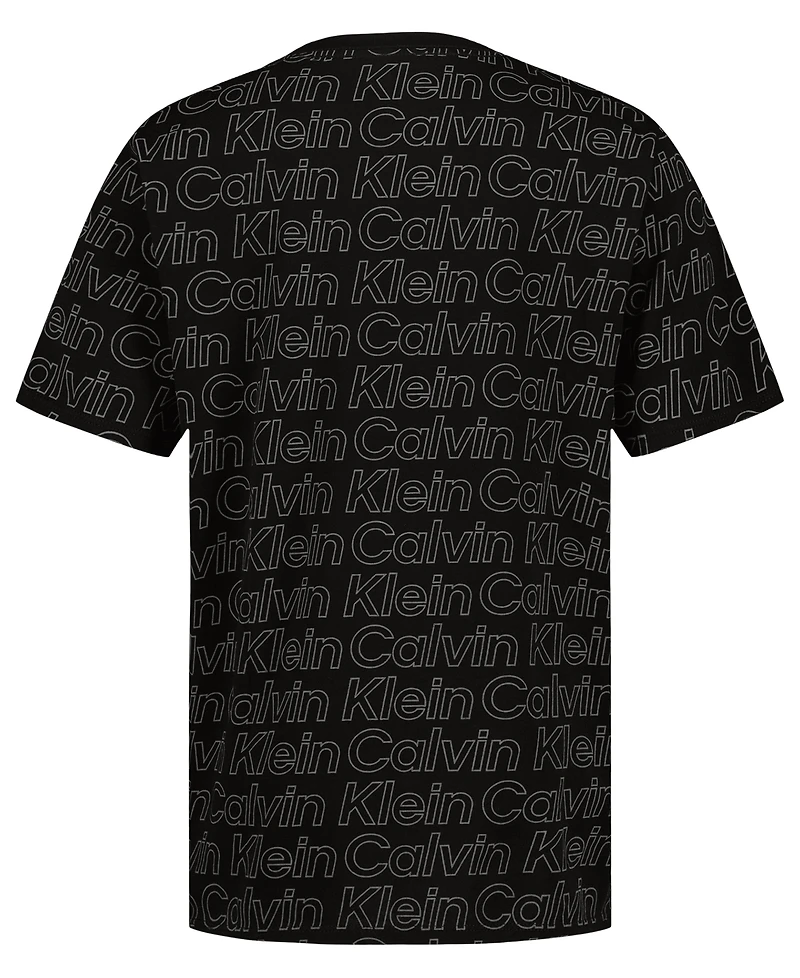 Calvin Klein Boys' 8-20 Short-Sleeve T-Shirt