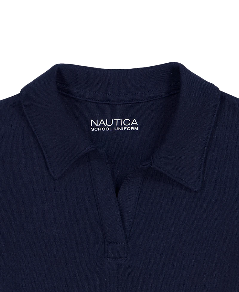 Nautica Girls' 4-6X Short-Sleeve Polo Shirt