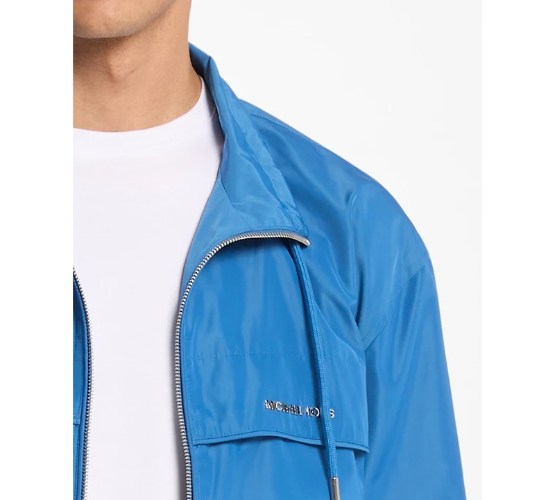Michael Kors Men's Windbreaker Long-Sleeve Jacket