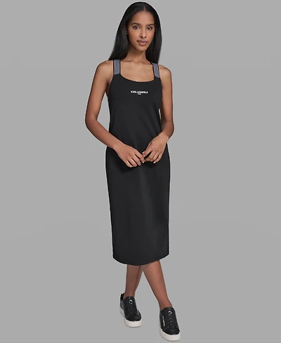 Karl Lagerfeld Paris Women's Sleeveless Scoop Dress