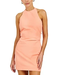 Line & Dot Women's Talie Halter Neck Mini Dress