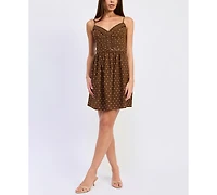 En Saison Women's Stella Sleeveless Mini Dress