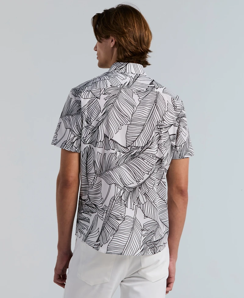 Perry Ellis Men's Slim-Fit Botanical Print Shirt