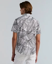 Perry Ellis Men's Slim-Fit Botanical Print Shirt