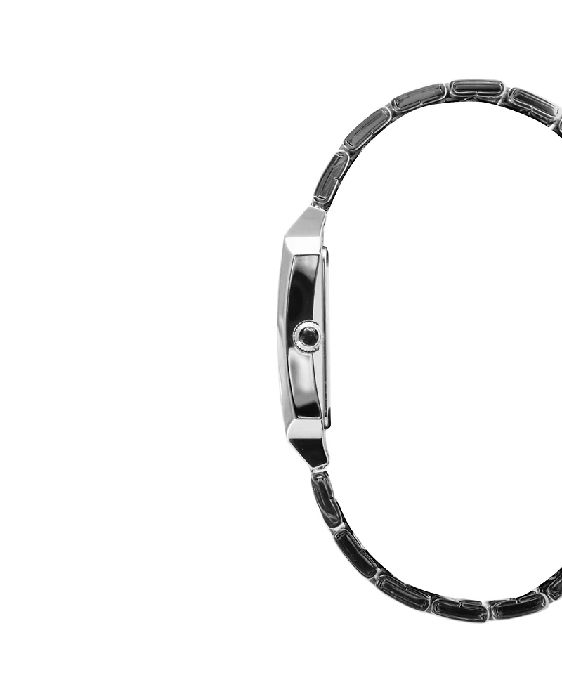 Casio Unisex Japanese Quartz Analog Silver-Tone Stainless Steel Watch 31.5mm