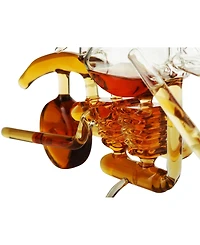 The Wine Savant Motorcycle 25 oz. Decanter