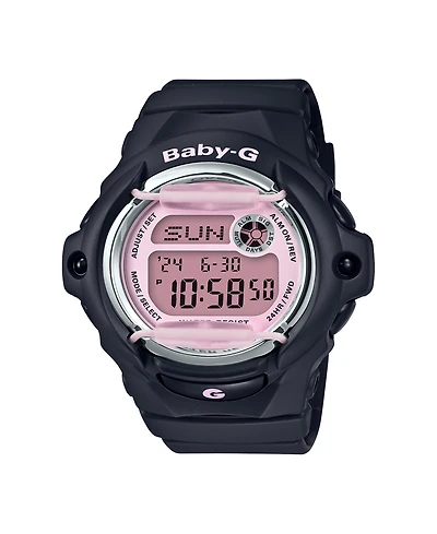 G-Shock Unisex Japanese Quartz Black Resin Watch 42.6mm