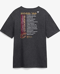 Fanatics Men's Charcoal Cleveland Cavaliers 2026 Eastern Conference Champions Roster T-Shirt