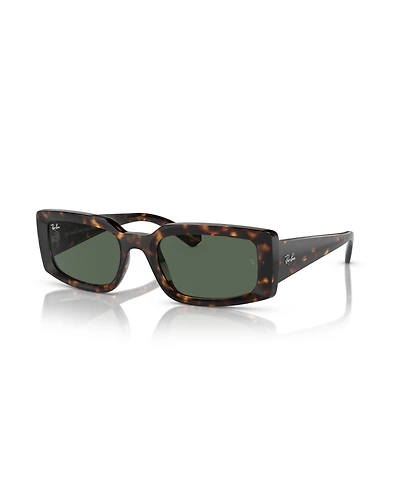 Ray-Ban Unisex Rectangle Sunglasses, Kiliane Bio-Based RB4395