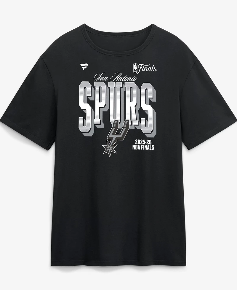 Fanatics Men's Black San Antonio Spurs 2026 Nba Finals T-Shirt