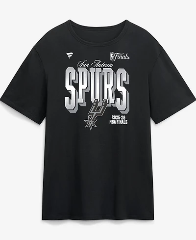 Fanatics Men's Black San Antonio Spurs 2026 Nba Finals T-Shirt