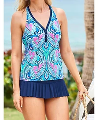 Beach House Women's Swim Sophie Pleated Skirted Bottom