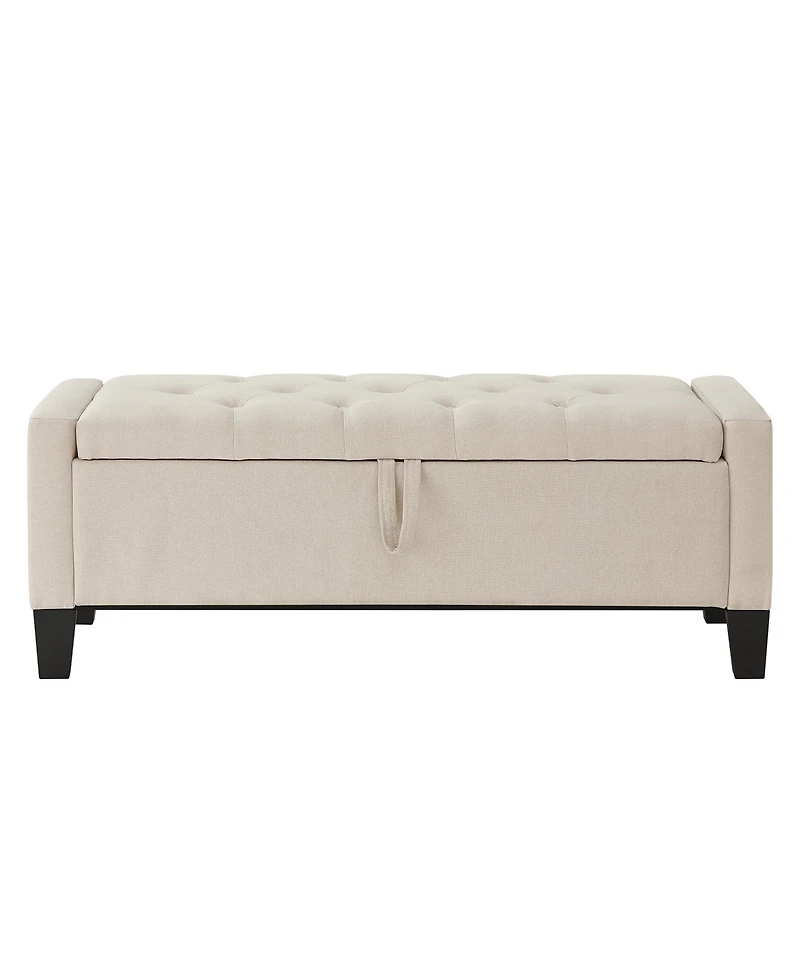 Flynama Linen Storage Ottoman Bench
