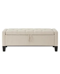 Flynama Linen Storage Ottoman Bench