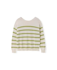Celtic & Co. Women's Gauzy Boat Neck Sweater