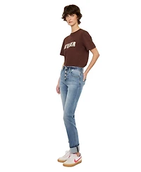 KanCan Women's Noelle Essentials High Rise Skinny Straight Jeans