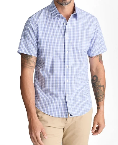 UNTUCKit Men's Regular Wrinkle-Free Short-Sleeve Dante Shirt