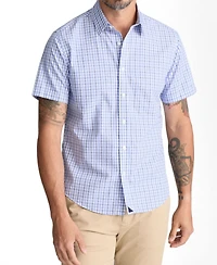 UNTUCKit Men's Regular Wrinkle-Free Short-Sleeve Dante Shirt