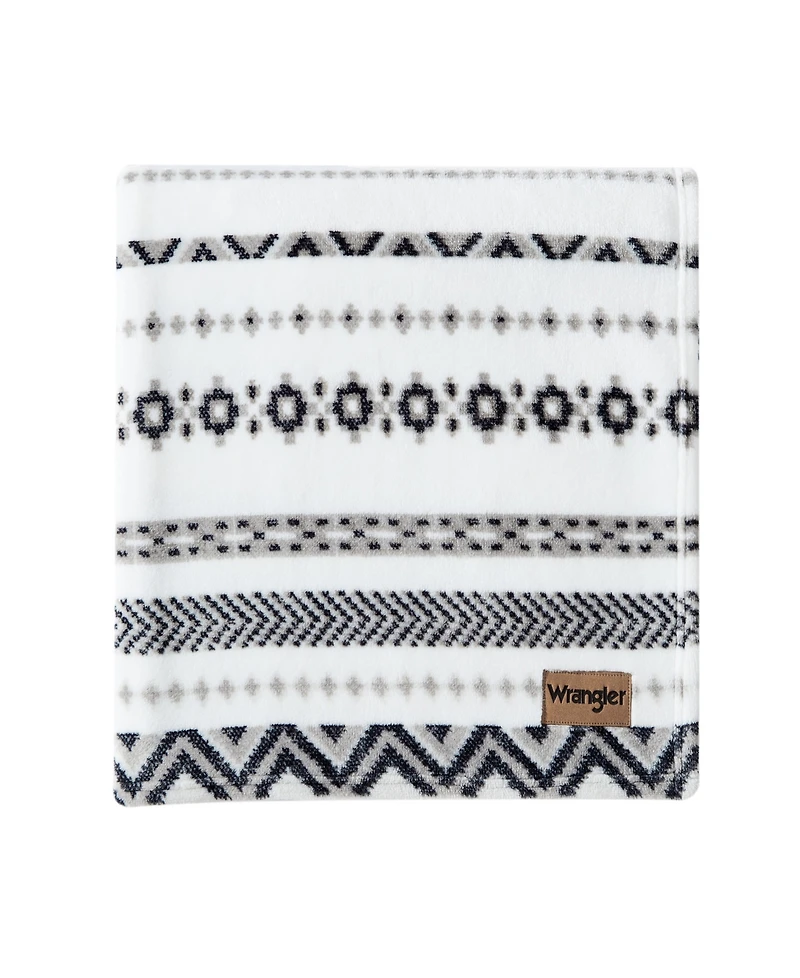 Wrangler Diamond Trail Ultra Soft Plush Throw
