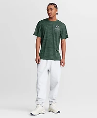 Nike Men's Green Bay Packers Sideline Double Covered Dri-fit Velocity T-Shirt