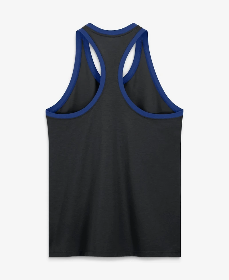 Nike Women's Los Angeles Dodgers Tri-Blend Dri-fit Racerback Tank Top