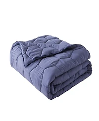 St. James Home Honeycomb Down Alternative Contrast Trim Blanket