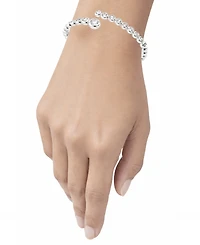 And Now This Cubic Zirconia Bangle Bracelet