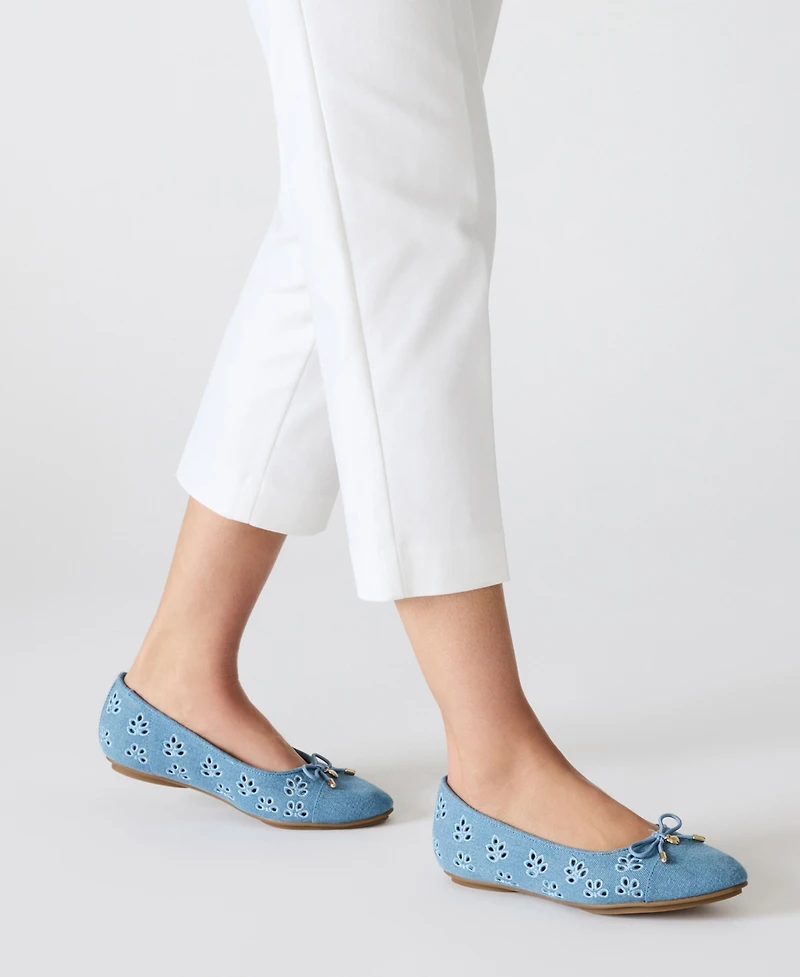 Anne Klein Women's Luci-e Slip On Ballet Flats