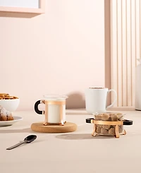 Bodum Chambord Classic Copper Sugar & Creamer Set