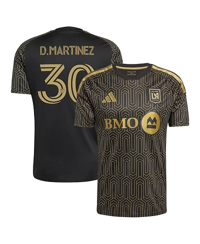 Adidas Men's David Martinez Black Lafc 2026 Primary Kit Replica Jersey