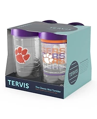 Tervis Clemson Tigers 4-Pack 16oz. Classic Tumbler Set