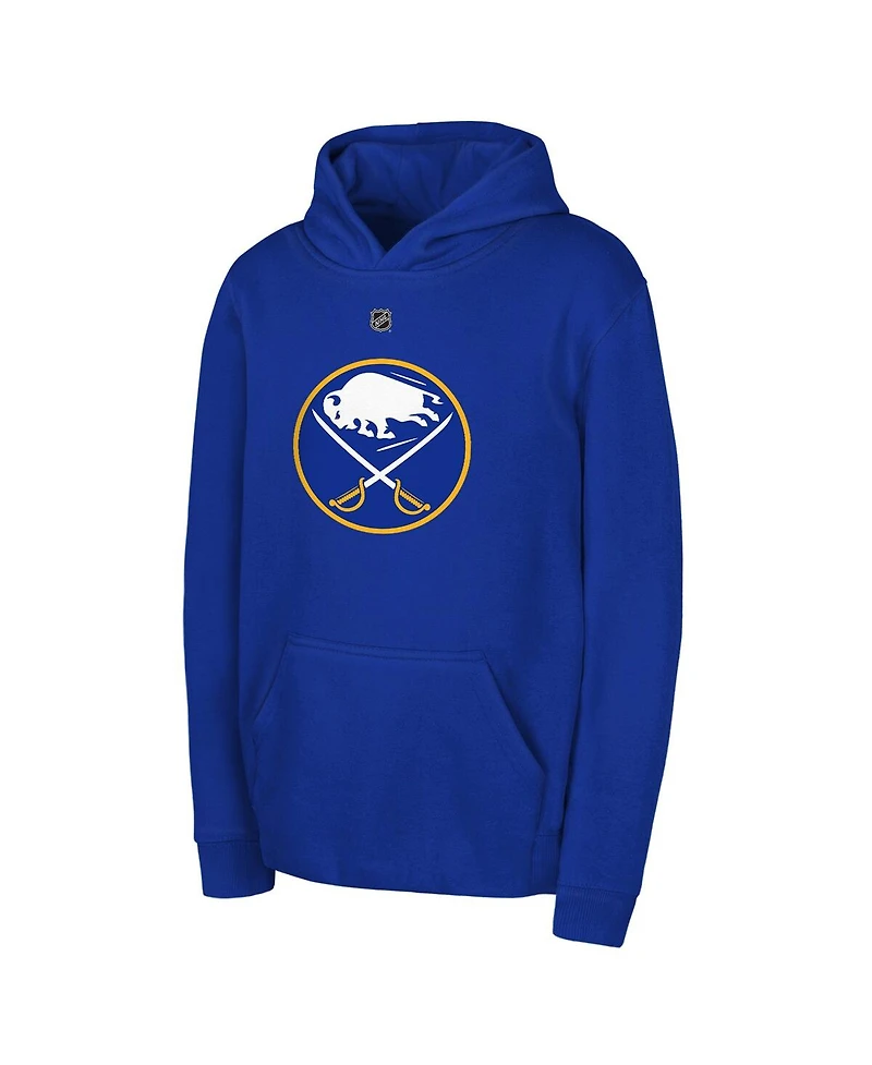 Outerstuff Big Boys and Girls Royal Buffalo Sabres Primary Logo Pullover Hoodie