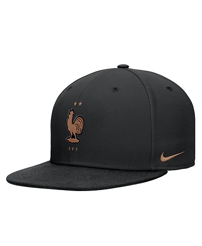 Nike Men's Black France National Team Snapback Hat