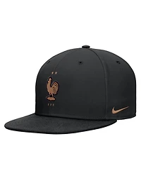 Nike Men's Black France National Team Snapback Hat