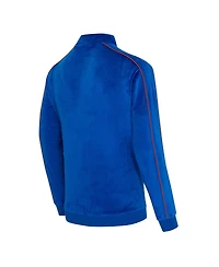 Concepts Sport Men's and Women's Blue New York Knicks Archives Velour Full-Zip Jacket