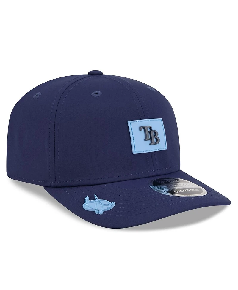 New Era Men's Navy Tampa Bay Rays 2026 Clubhouse 9SEVENTY Adjustable Hat