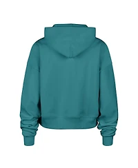 '47 Brand Women's Teal New York Mets Contemporary Basics Anderson Foundation Hoodie