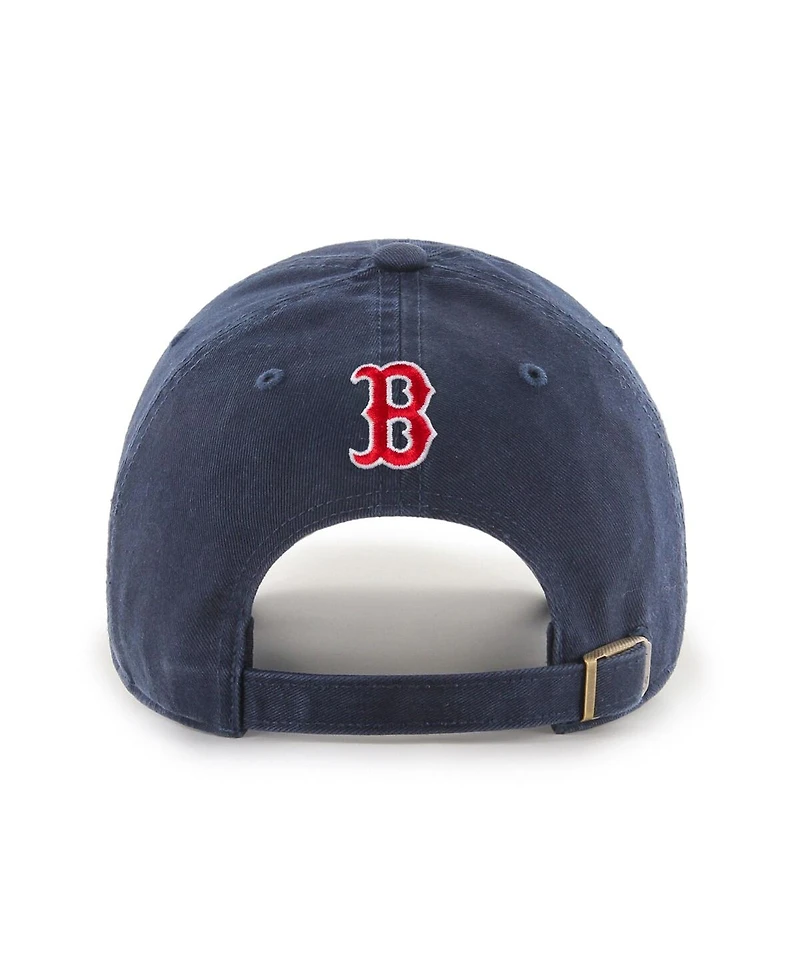'47 Brand Men's Navy Boston Red Sox Ice Cream Helmet Clean Up Adjustable Hat
