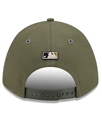 New Era Big Boys and Girls Olive Boston Red Sox 2026 Armed Forces Day 9FORTY M-Crown Adjustable Hat