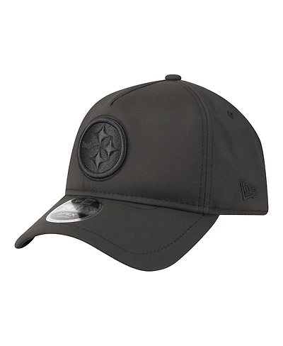 New Era Men's Black Pittsburgh Steelers Apex 9FORTY Adjustable Hat