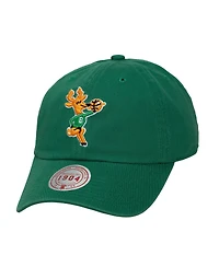 Mitchell & Ness Men's Hunter Green Milwaukee Bucks Hardwood Classics 1904 Adjustable Hat