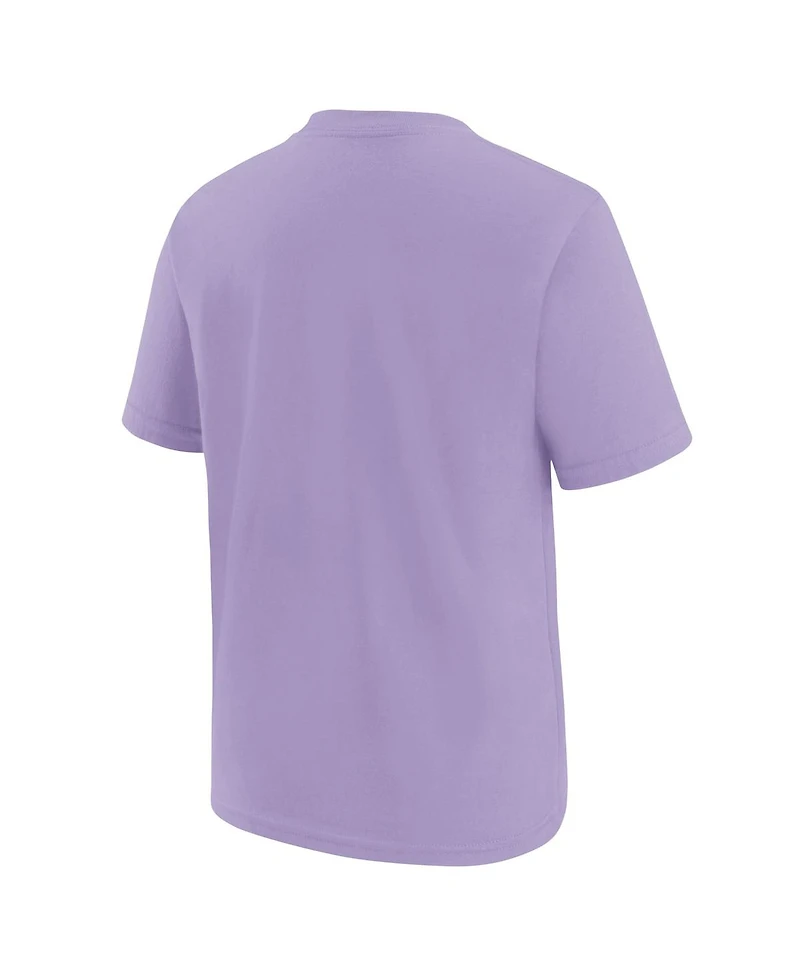 Nike Big Boys and Girls Violet Golden State Valkyries Essential Logo T-Shirt